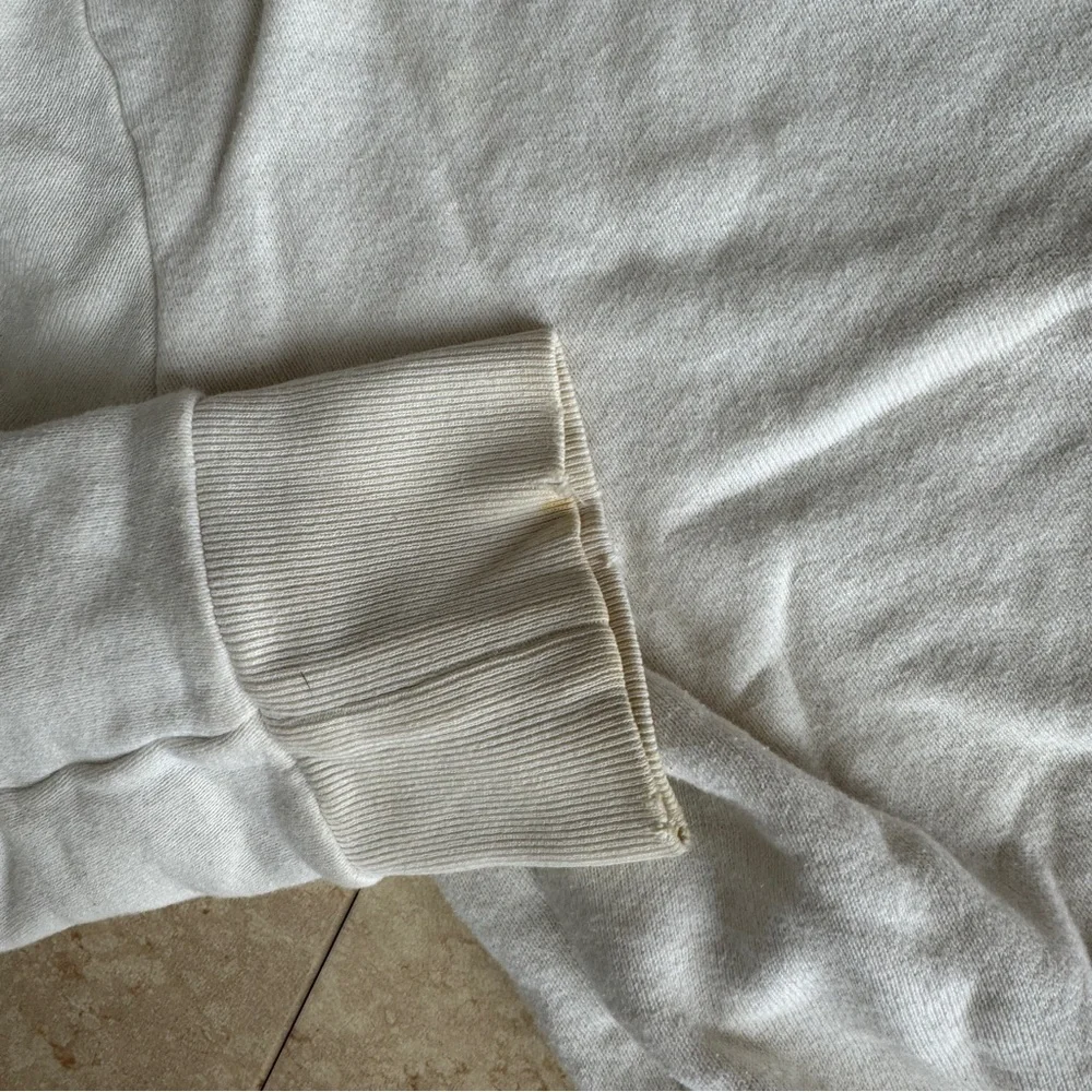 GUCCI Cream Pullover Drawtsring Hoodie